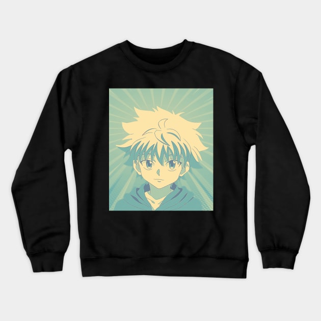 killua Crewneck Sweatshirt by DinoZard